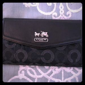 Black Coach Wallet